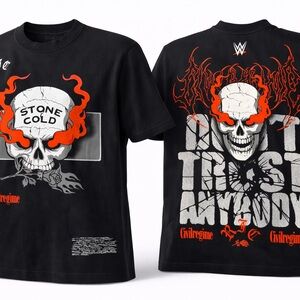 Civil Regime x WWE Stone Cold Steve Austin Don’t Trust Oversized Size Small